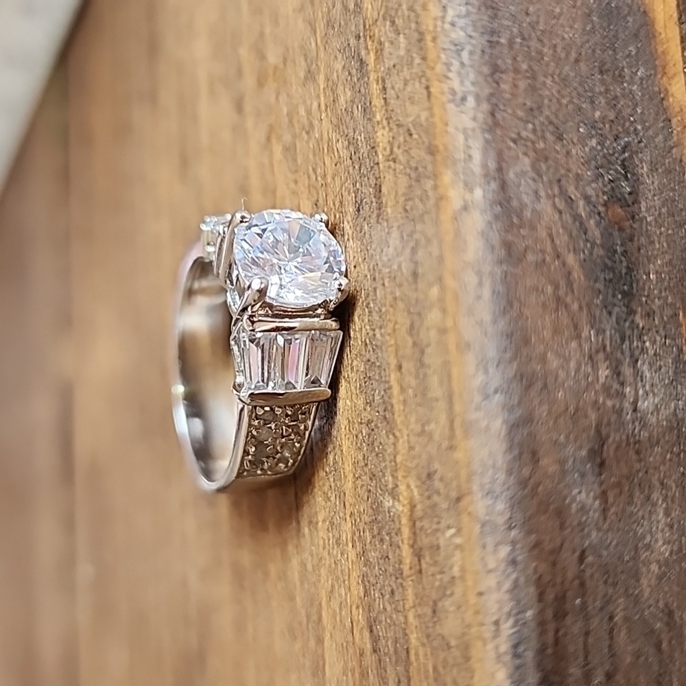 Stamped 925 Silver Ring